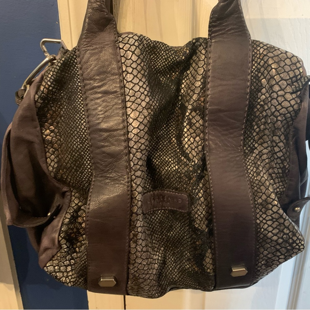Liebeskind Gray and Black Shoulder Bag